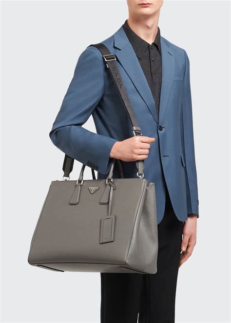 prada work bag mens|prada saffiano tote bag.